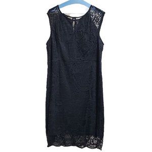 Black Lace Dress - Size 14, NEW-NEVER WORN
